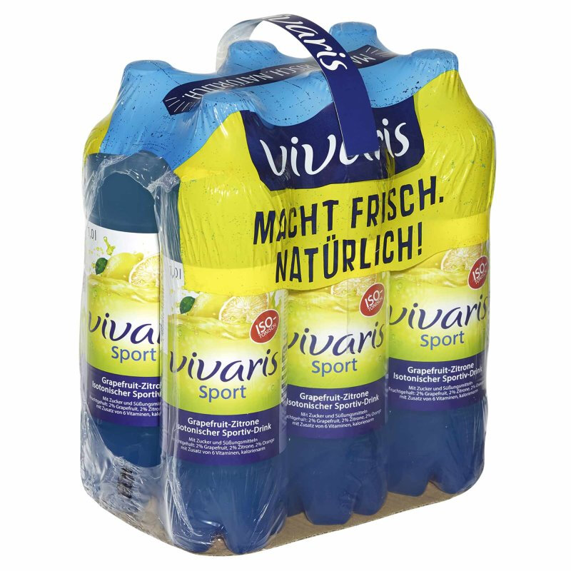 Vivaris Sport Grapefruit-Zitrone 6x1L