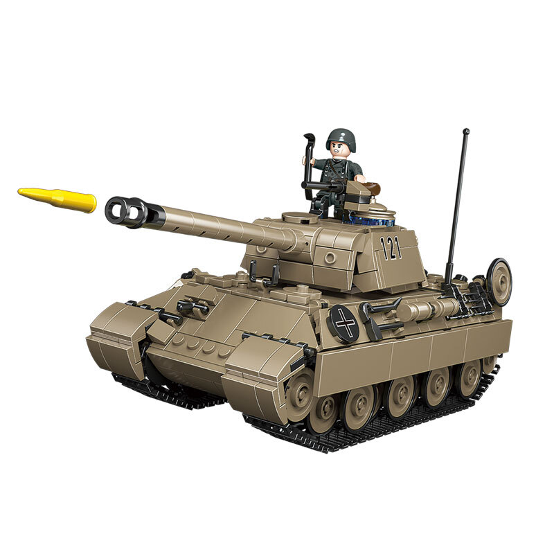 CAYI PzKpfw V Panther 899 Stuks Bouwstenenset voor Hobbybouwers