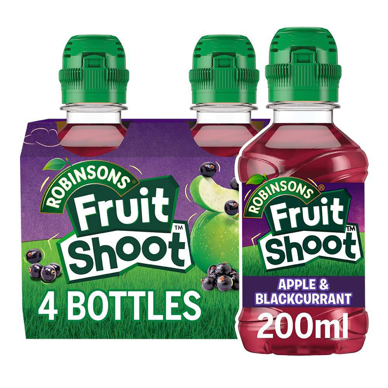 Fruit Shoot Apple & Blackcurrant 4 X 200ml
