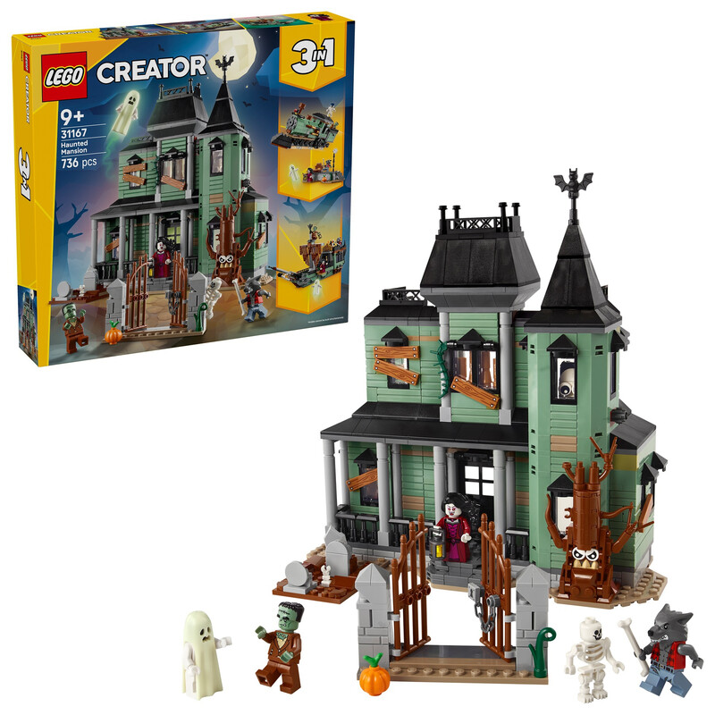 Creator 31167 3-in-1 Haunted Mansion