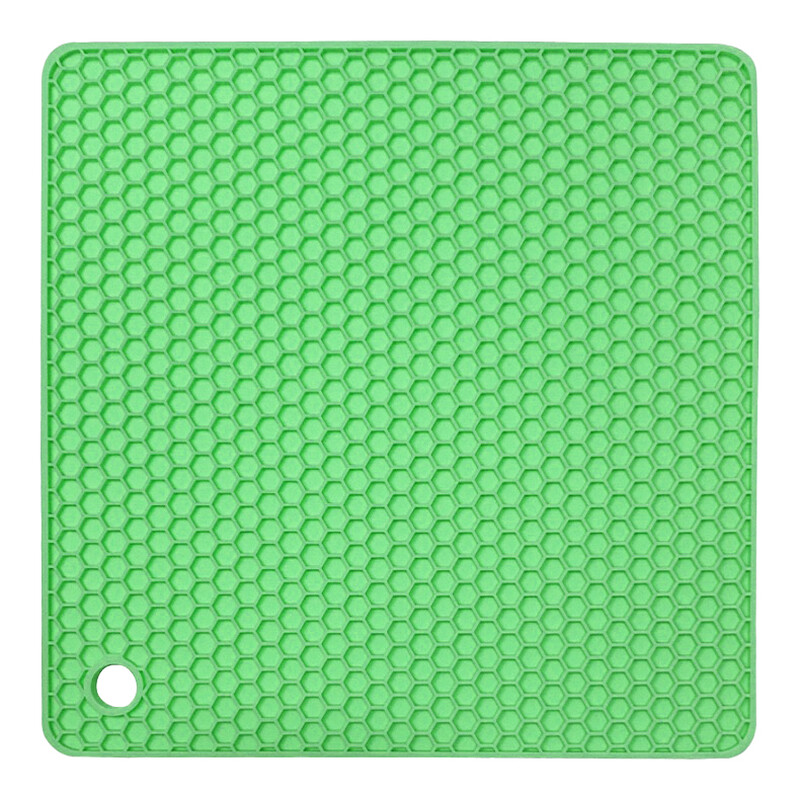 Silicone Placemat & Holder Square 6.9 inch