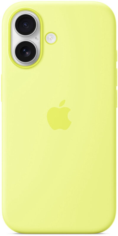 Apple iPhone 17 Silicone Case - Geel