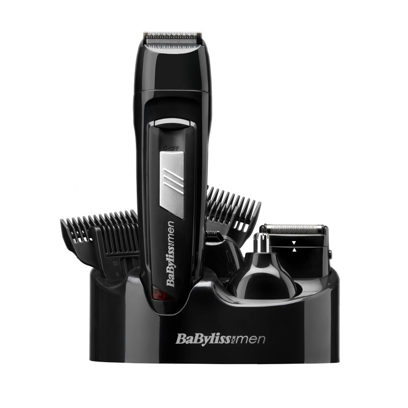 8-in-1 All Over Grooming Kit 7056NU, Black/Silver