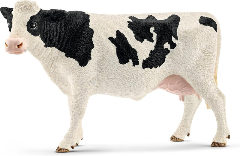 Schleich Boerderij Wereld zwartbonte koe - No. 13797
