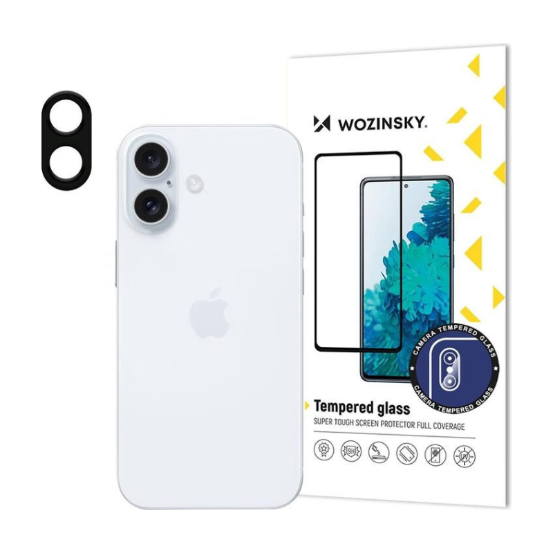 Wozinsky Full Camera Glass 9H Tempered Glass For iPhone 16 Camera - Bild 2