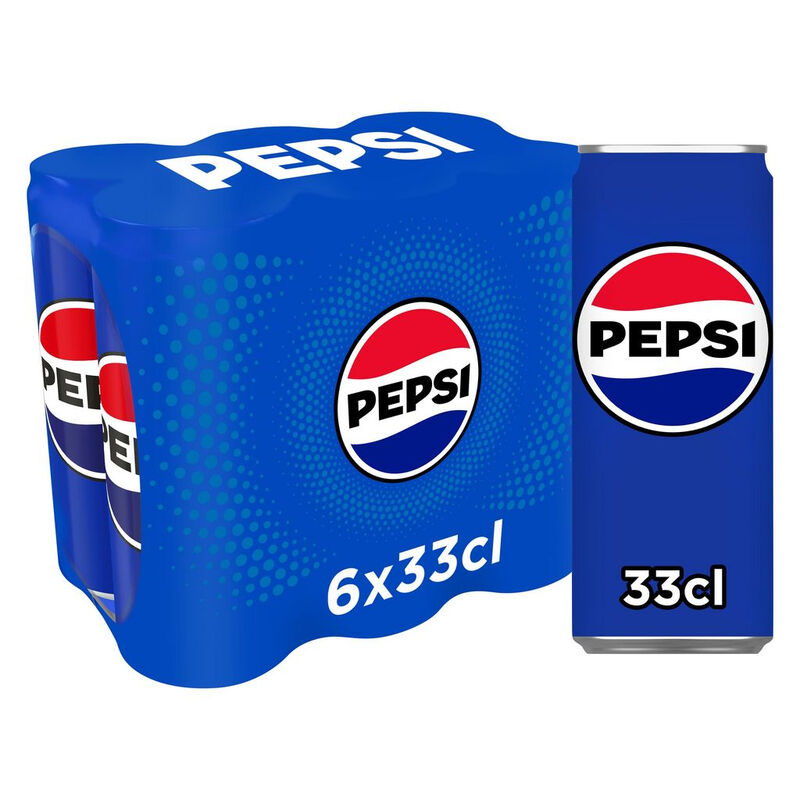 Soda Au Cola Pepsi Le Pack De 6 Canettes De 33cl - vue 2