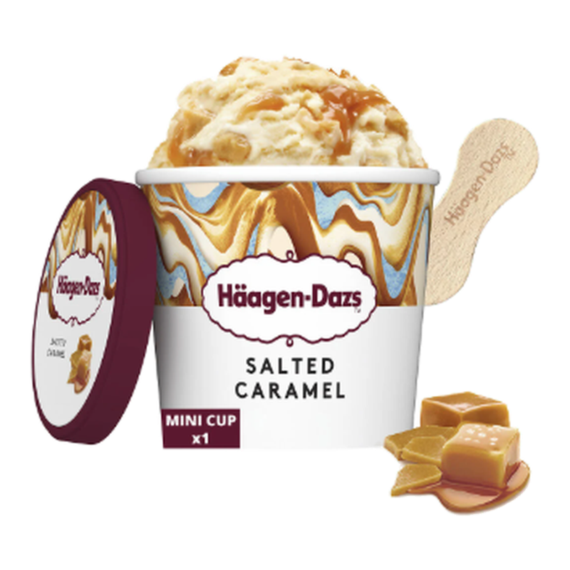Haagen dazs mini pot salted caramel