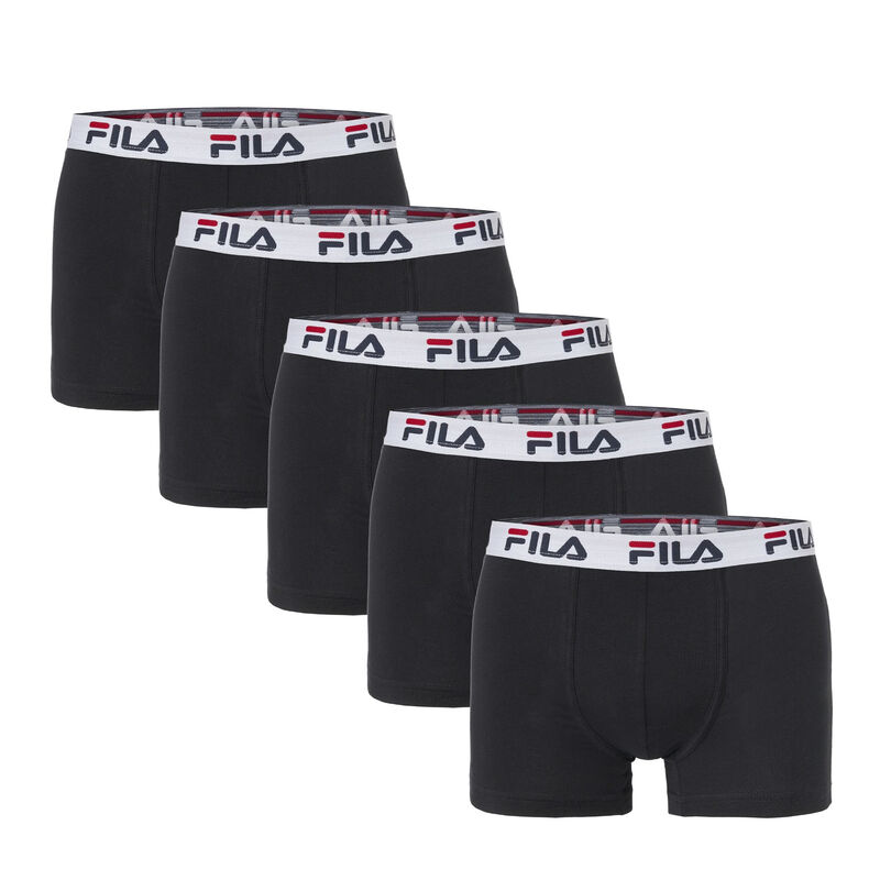 FILA Boxershorts 5-pack Black Size S