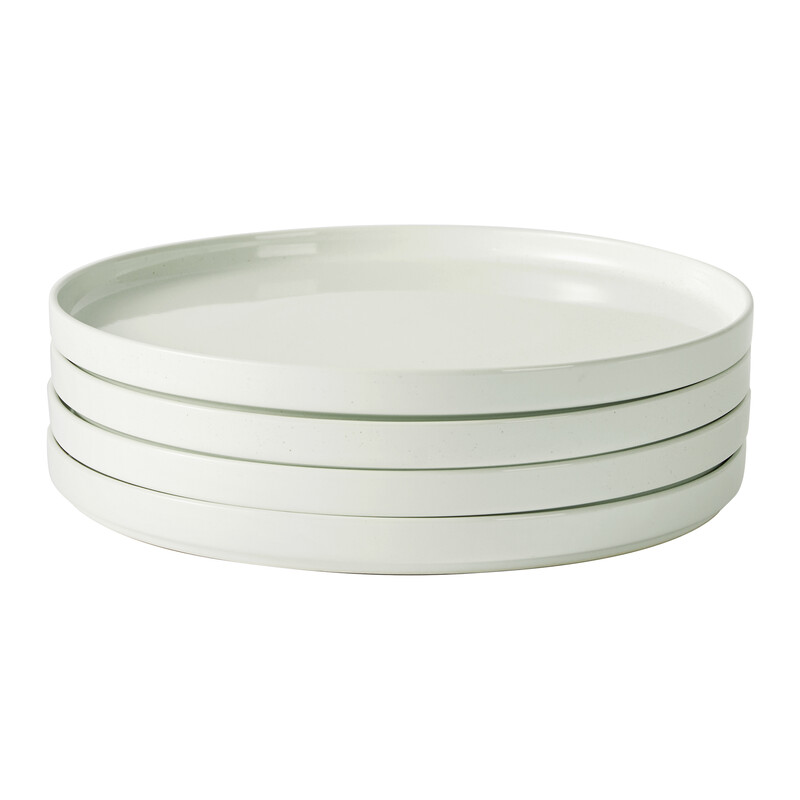 Jiwoo Beira 10.5" Teller Weiß Im Set (4 Stück/Set)