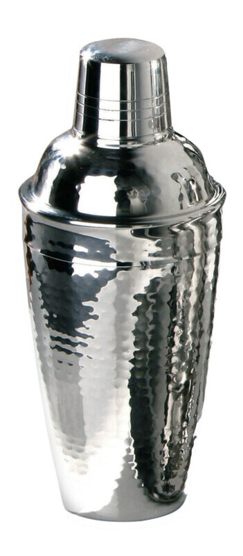 Maison By Premier 500Ml Cocktail Shaker With Hammered Effect, Stainless Steel Shaker With Textured Finish, Ideal For Mixing