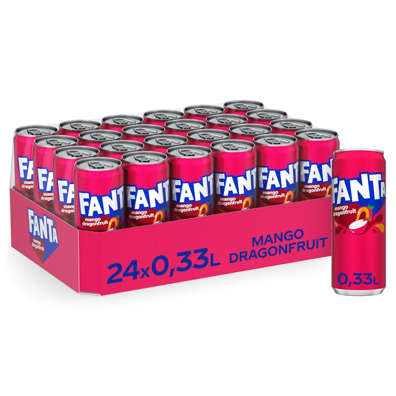 Fanta Mango-Drachenfrucht 24 × 0,33 L