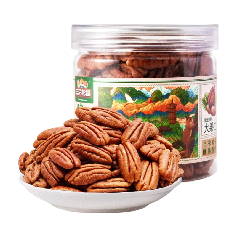 Three Squirrels Pecan Kernels 100g