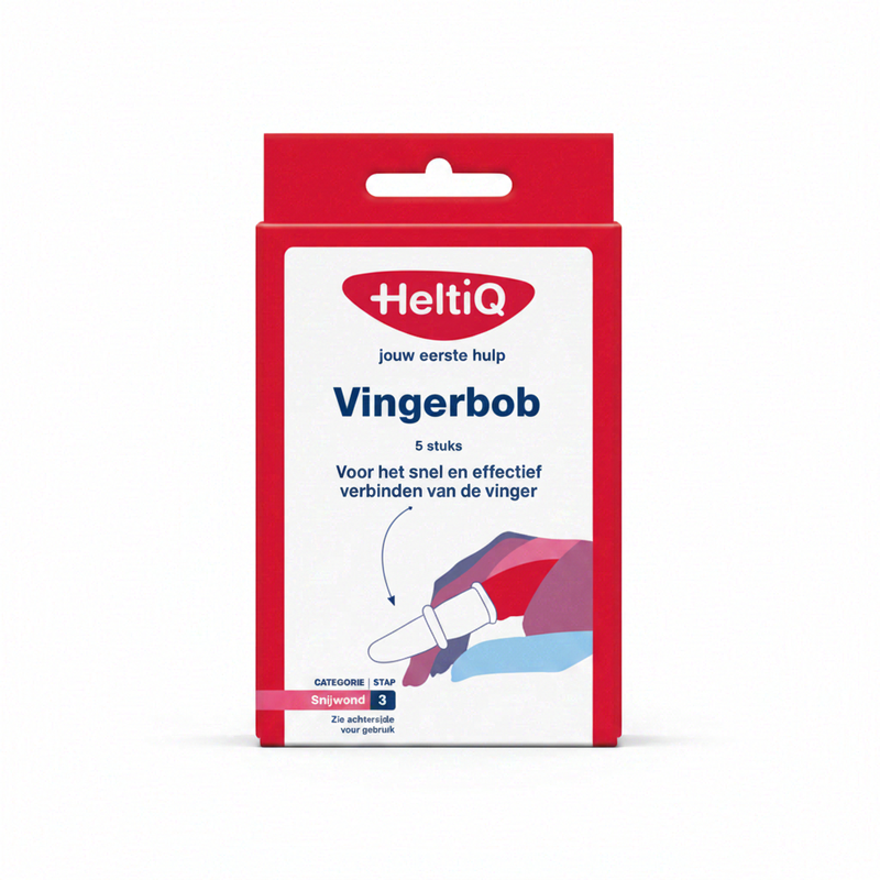 HeltiQ Vingerbob 1 karton, 5 stuks