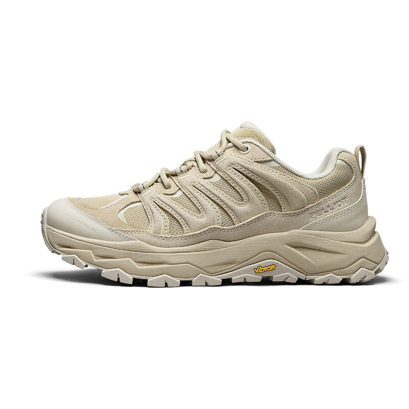 PELLIOT Wander- und Bergschuhe mit Vibram-Außensohle Damen Khaki EU37