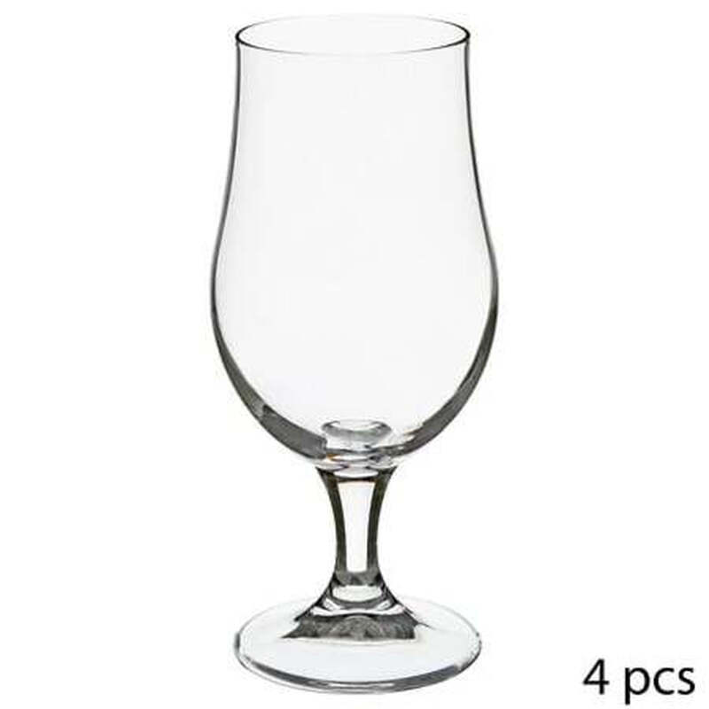 Secret de Gourmet Set aus 4 Biergläsern mit Stiel 37 cl