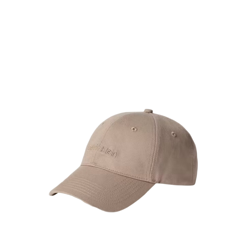 Calvin Klein Titlecase Embroidery Baseball Cap - Roasted Cashew