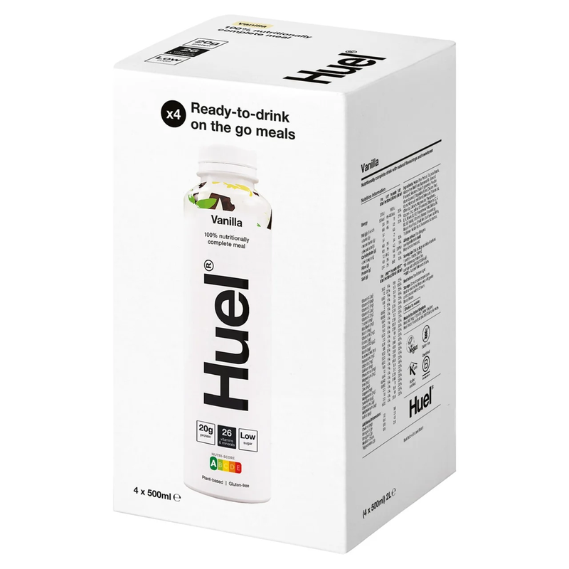 Huel Ready-To-Drink Complete Meal Vanilla 4 X 500Ml