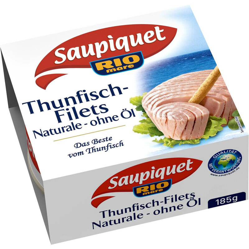 Saupiquet Thunfischfilet Naturale ohne Öl 185 g