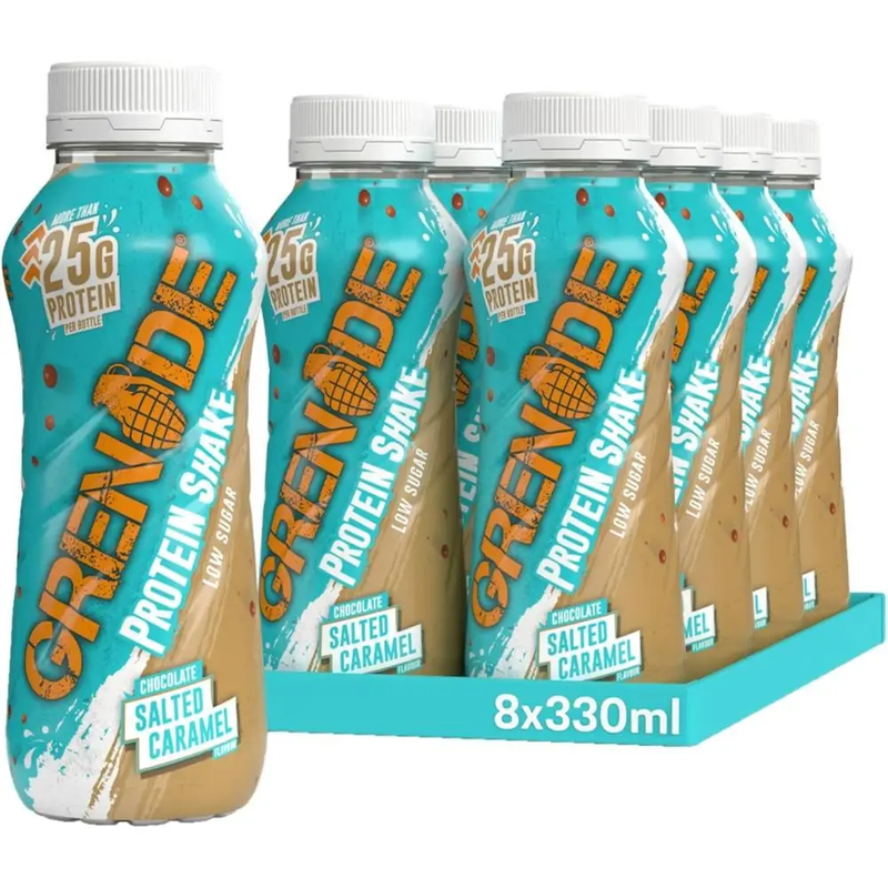 Protein Shake Salted Caramel Flavour Multipack - 8 x 330 ml