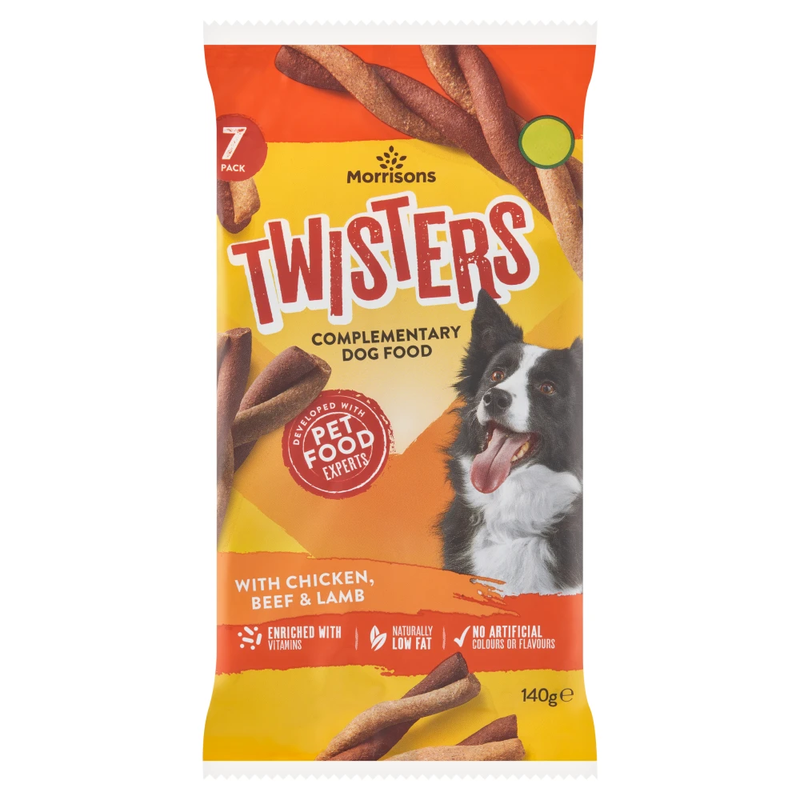 7 Twisters with Chicken, Beef & Lamb 140g