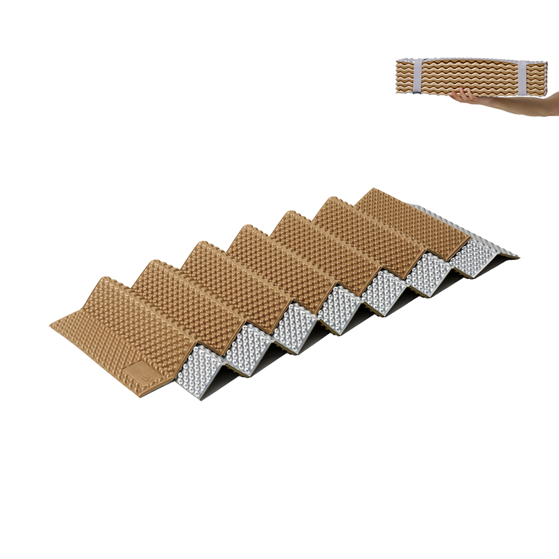 Mobi Garden, NT Eierkarton-Isoliermatte, faltbare Campingmatte, isolierte Unterlage, Sand, tragbar