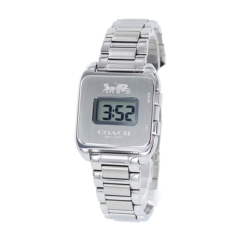 14503592 Silver Plated Stainless Steel Women's Darcy Watch