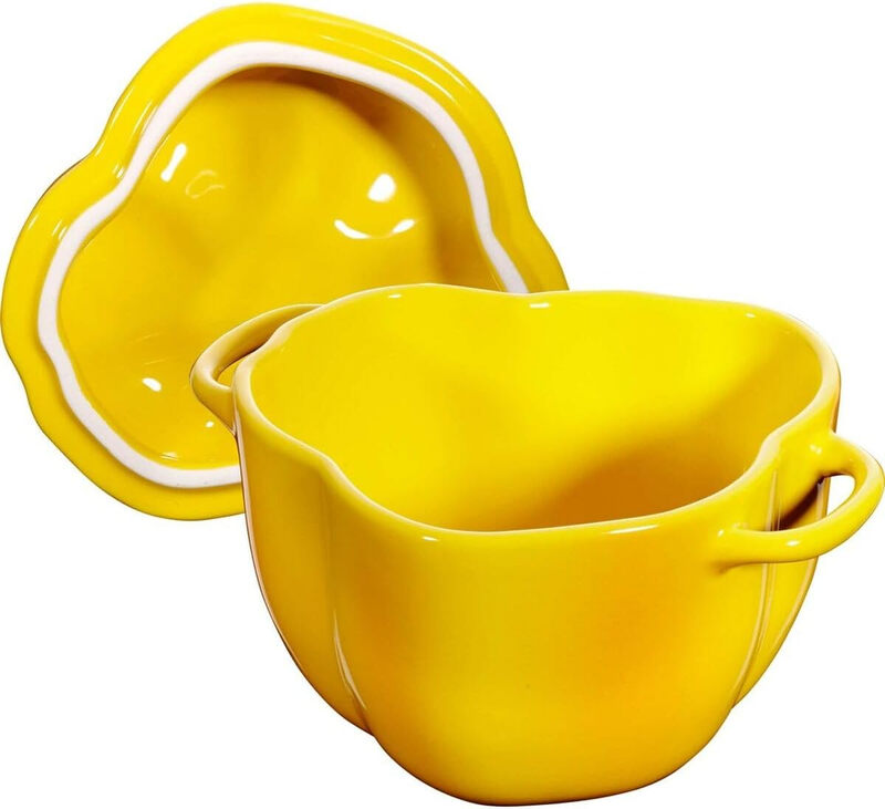 Staub Cocotte Pfeffer. Gelb