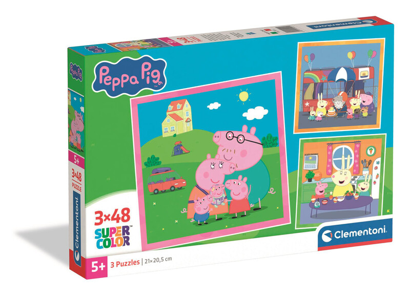 3 x 48 Piece Jigsaw Puzzles