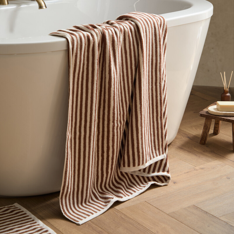 Yard Bath Sheet Hebden Pecan 90X150cm