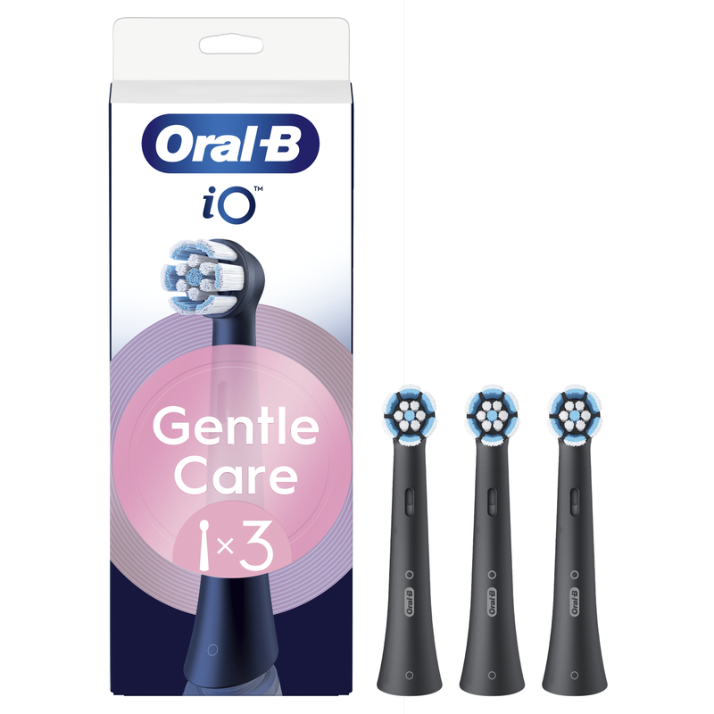 Oral-B iO refills x3 Gentle Care Noir