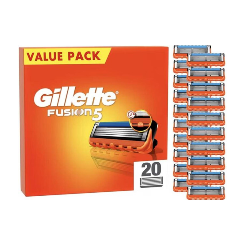 Gillette scheermesjes grootverpakking 20 stuks Fusion5