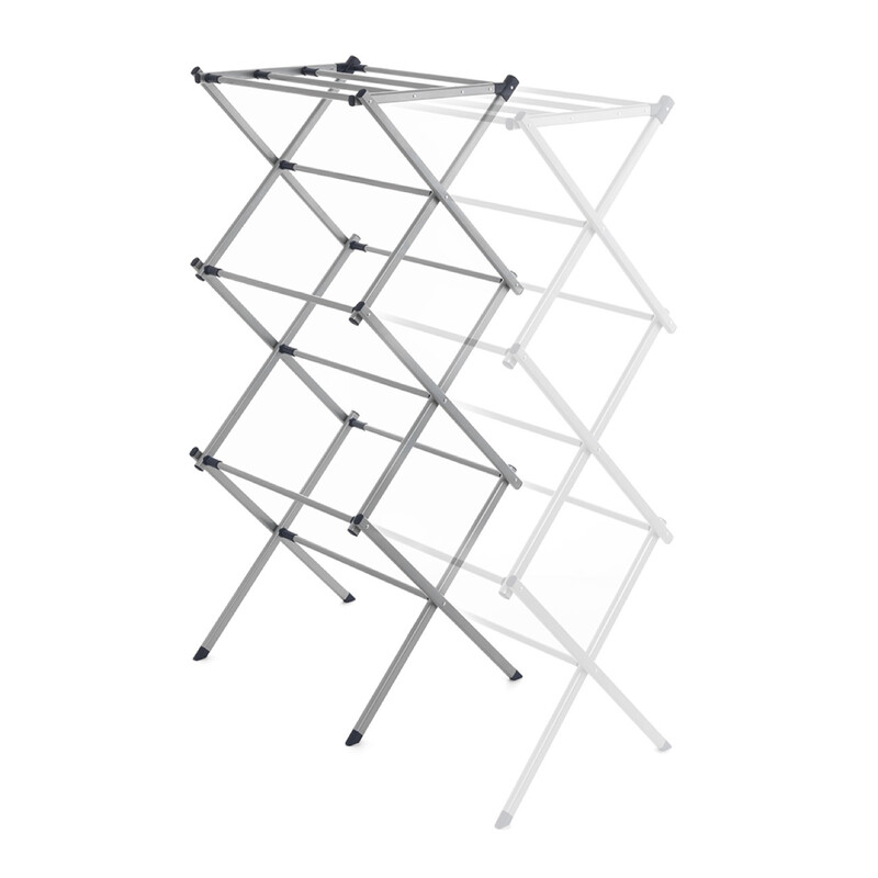 Addis Extendable 3 Tier Indoor Clothes Airer - 44Cm To 72Cm Wide