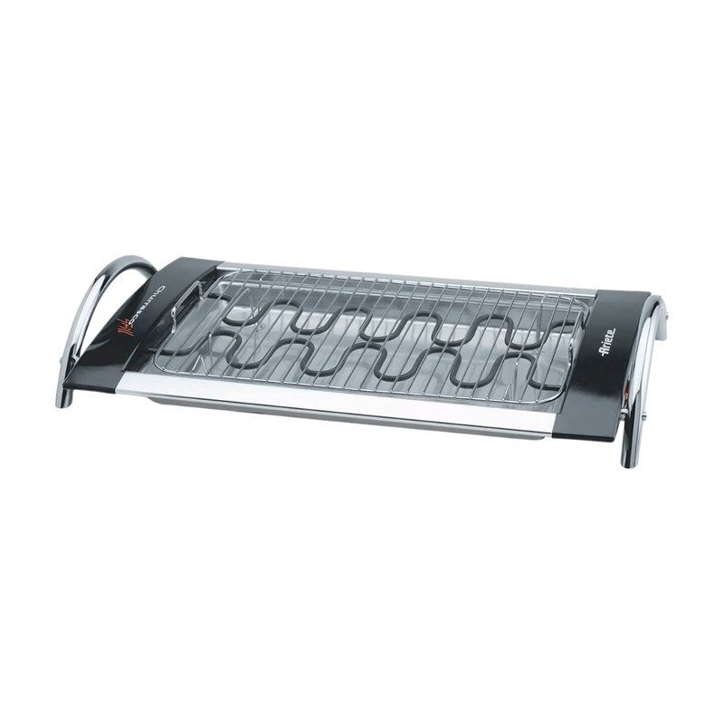 Ariete Elektrischer Tischgrill – 2000W Indoor Grill mit einstellbarer Temperatur, Doppelgitter, Thermometer und Fettauffangschale, …