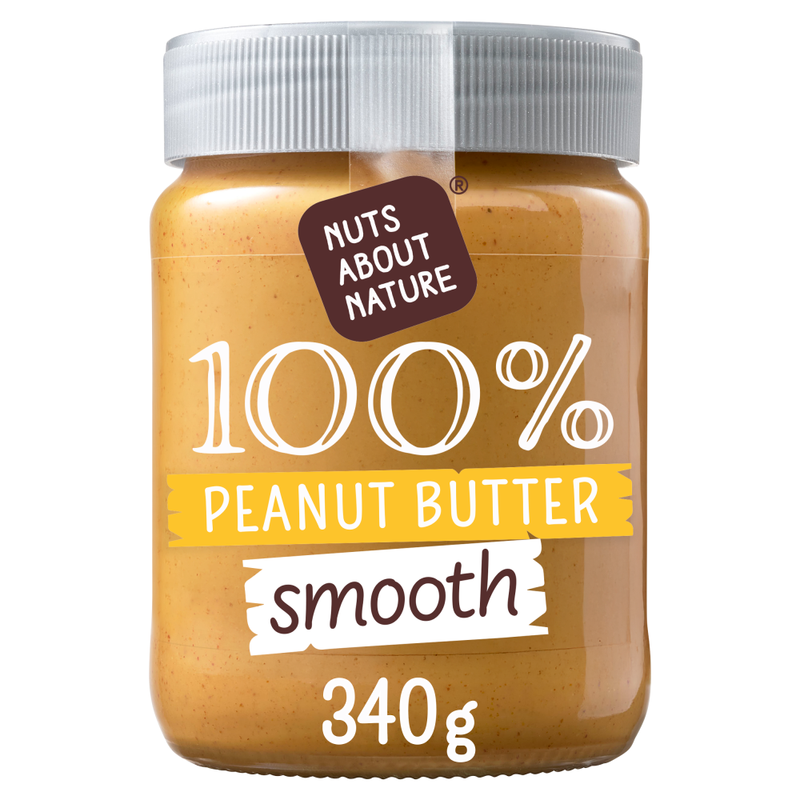Nuts About Nature 100% Peanut Butter Smooth 340G