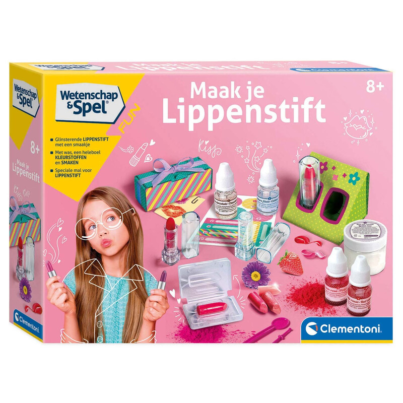 Clementoni wetenschapskit lippenstift - Nr. 66949, meerkleurig