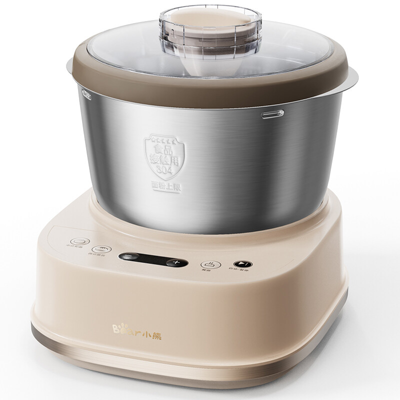 Bear intelligente deegmaker, 5 L familiecapaciteit, 2,5 kg deeg, automatische en arbeidsbesparende deegkneding