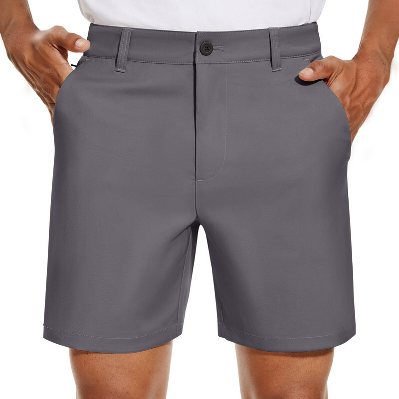 Mens Golf Shorts 0584 Dark grey32