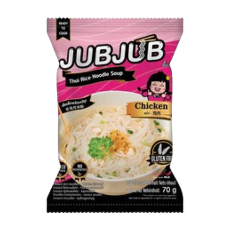 Jub Jub Instant-Reisnudeln Huhn 70g(Best Before2026-01-15)