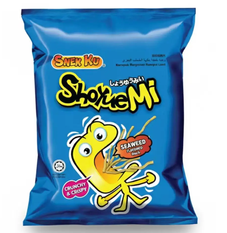 Snekku Shoyuemi Seaweed Snack, 60g
