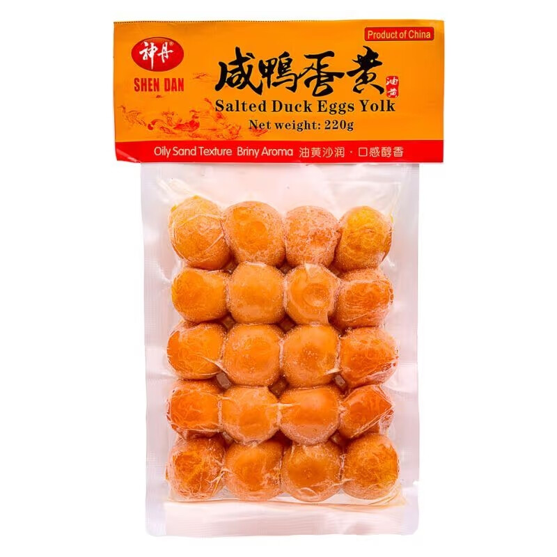 Salted Duck Egg Yolks 220g