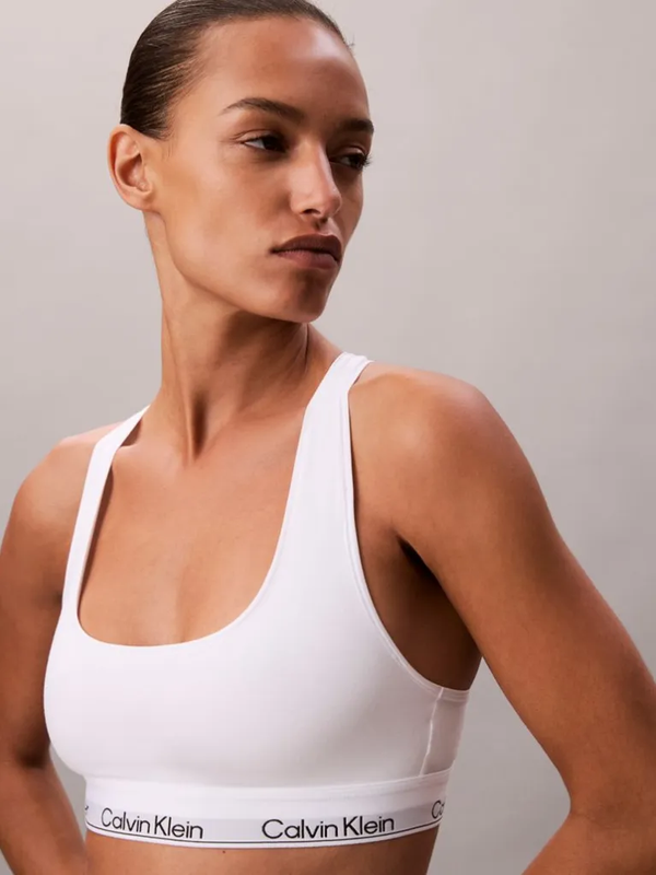 Calvin Klein Icon Cotton Modal Unlined Bralette - Classic