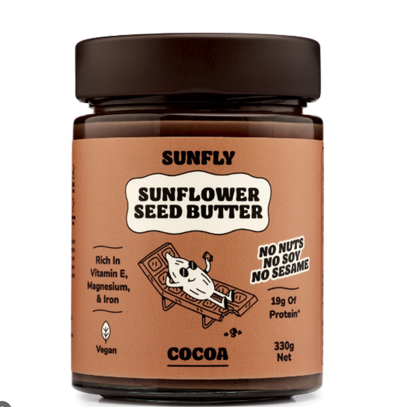 Sunfly Sunflower Seed Butter Cocoa 330G
