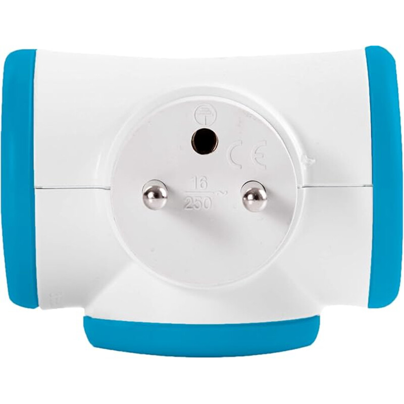 Bloc prise Triplite 3x16A WATT&CO Tête rotative 180° 3 prises Intérieur - vue 3