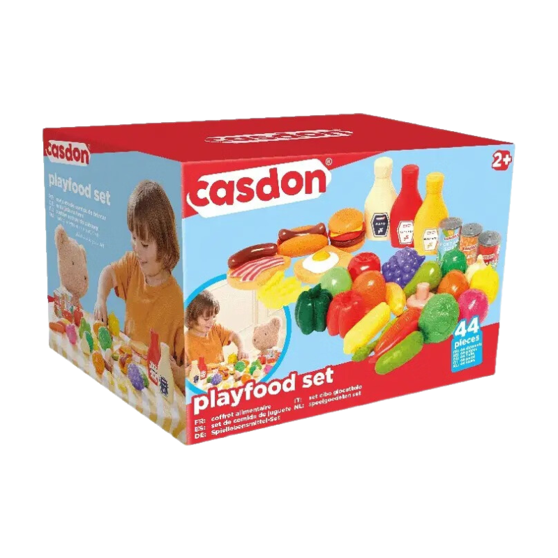 44 Piece Play Food Set