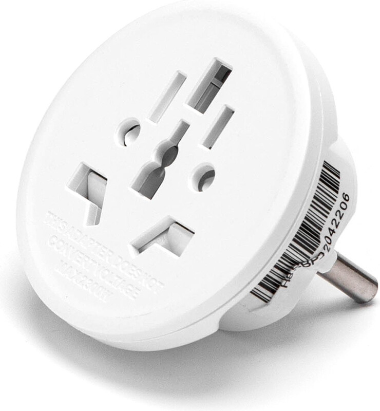 Aigostar One-to-multi Reisadapter 10A Max 2300W Wit