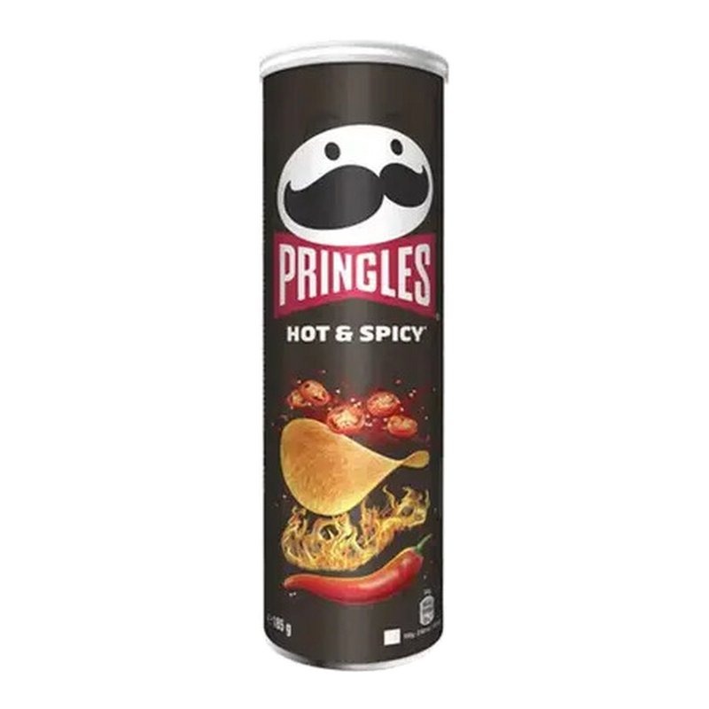Pringles Hot & Spicy Scharfe Kartoffelchips 185 g