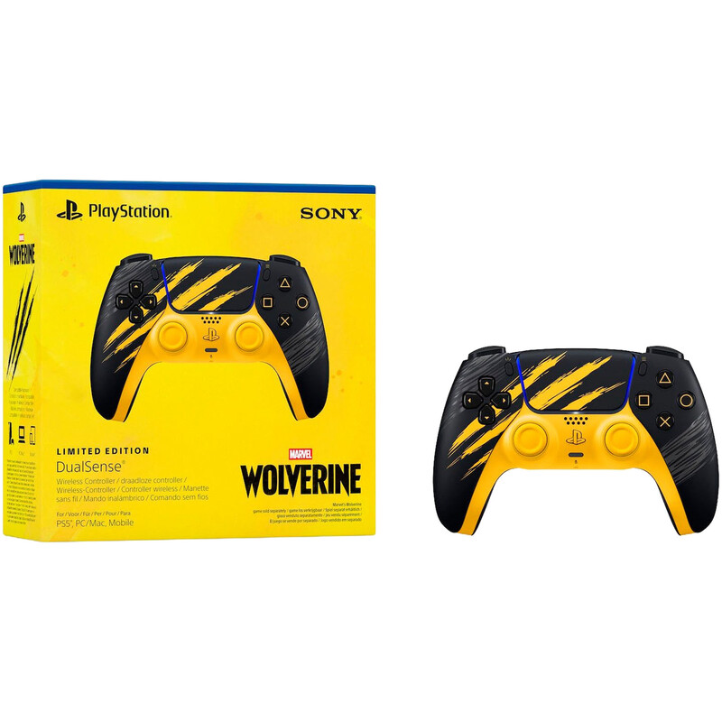 DualSense® Wireless Controller Marvel’s Wolverine Battle Yellow Limited Edition - Image 5