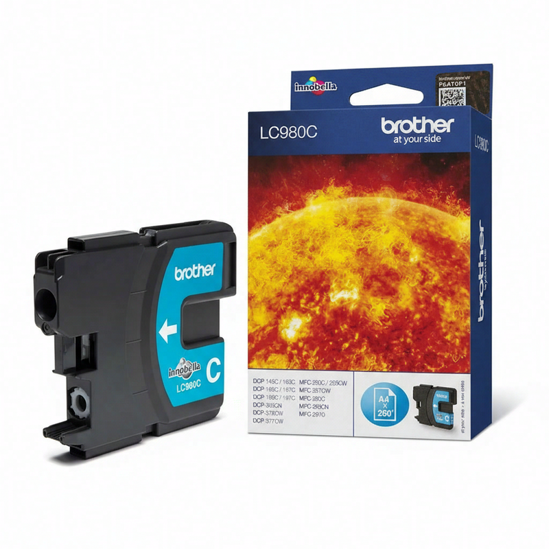 Brother LC980CBP inktcartridge 1 stuk origineel cyaan