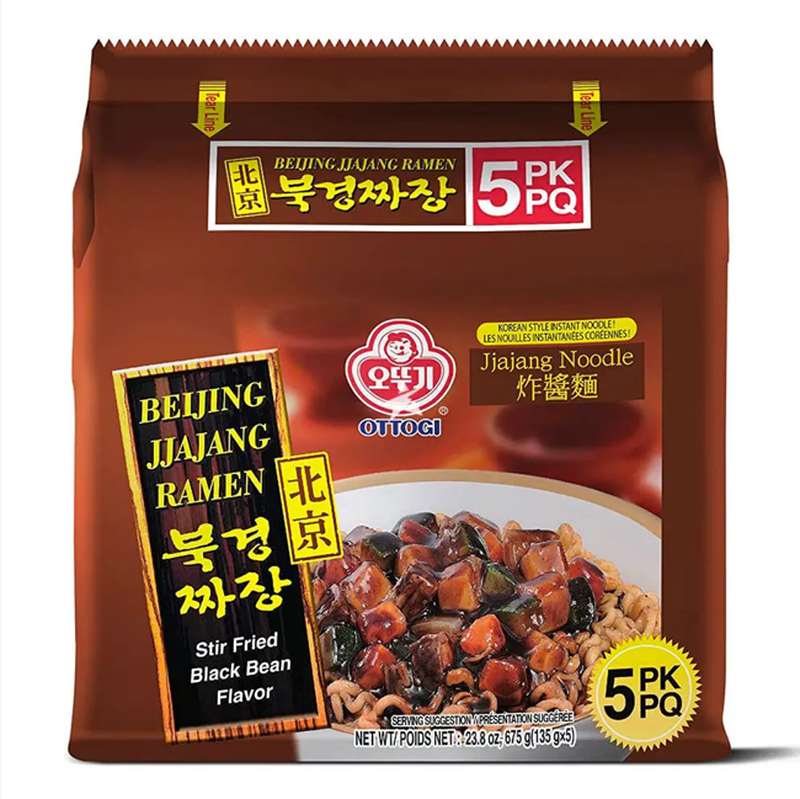 Ottogi Beijing Jjajang Ramen 135G*5