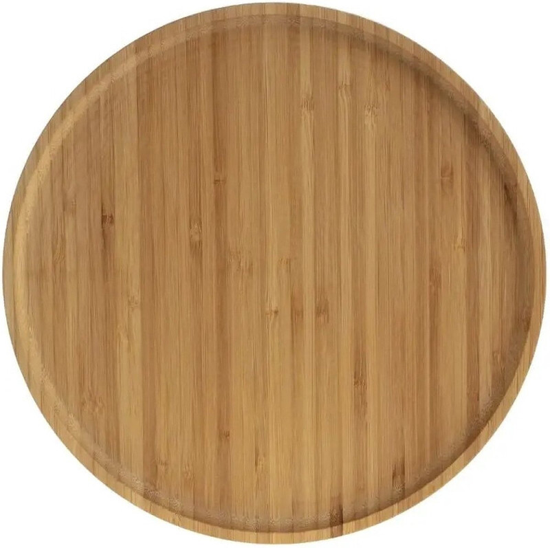 Secret de Gourmet Bamboe Serveerbord – 19,5 cm, Bruin